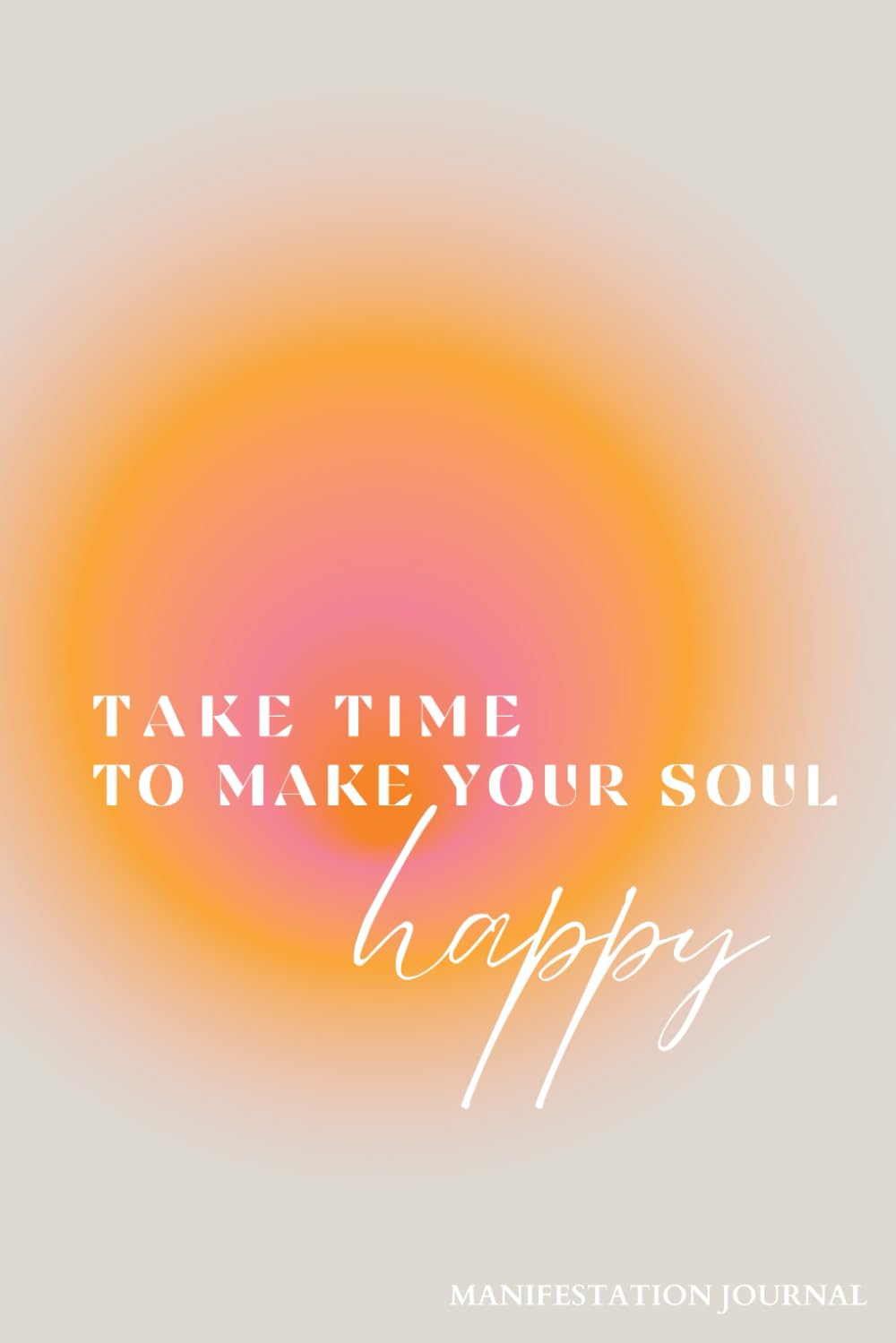 Manifestation Journal | Daily Morning Routine for Gratitude, Affirmations & Abundance | Manifest & attract your Dream Life | Aura Gradient Design