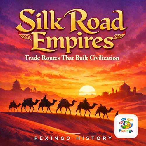 Silk Road Empires: Trade Routes That Built Civilization &mdash; Fexingo History cover art