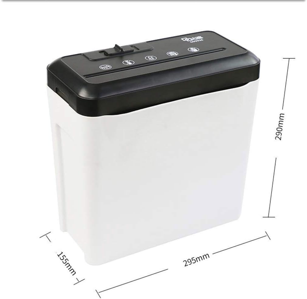 Mini Paper Shredder - Office Commercial Document Paper Electric Paper Shredder Portable Full Automatic Shredder