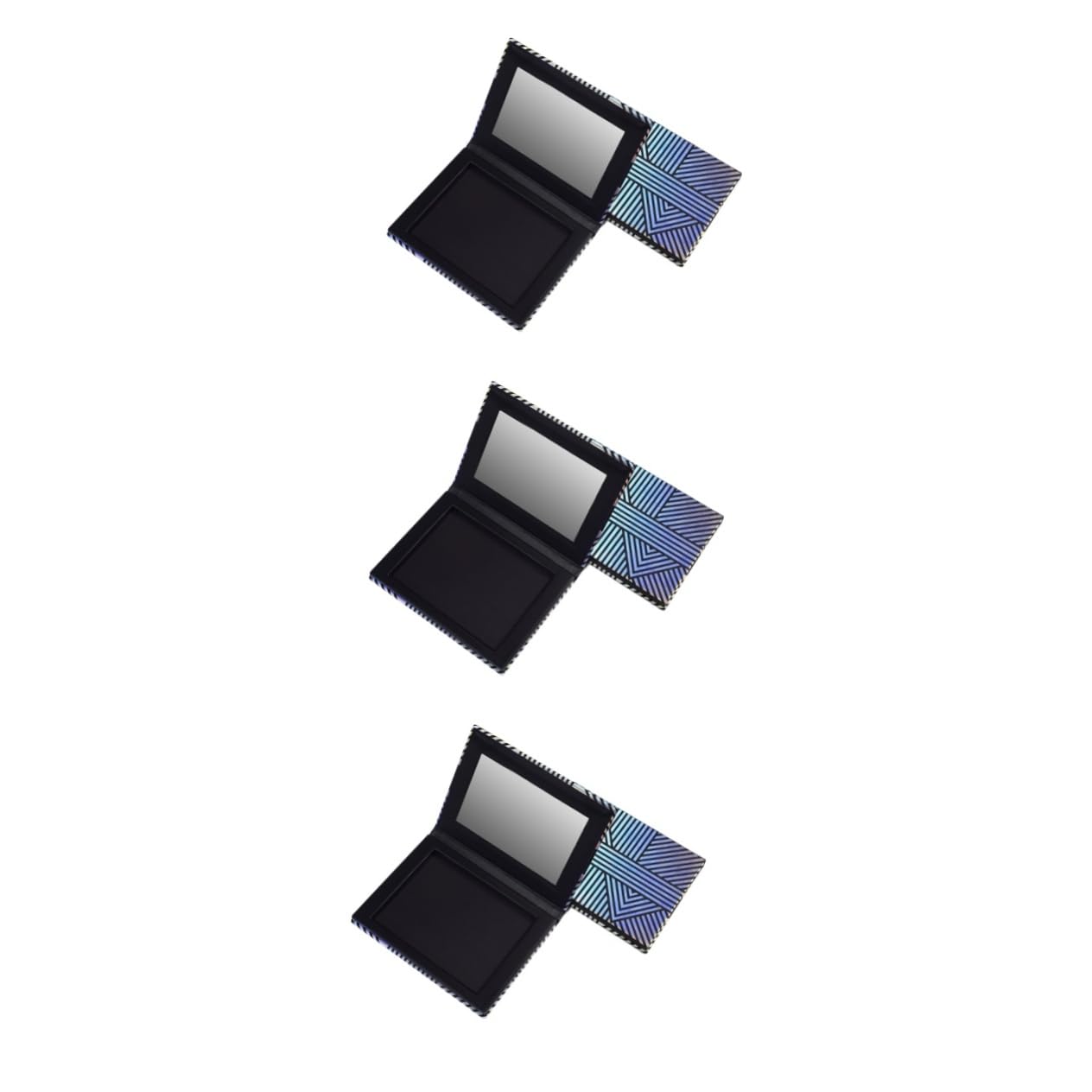 3 Pièces Trousse Cosmétique Vide Magnétique Avec Miroir Palette Vide Maquillage Pour Les Yeux Petite Palette Magnétique Palette De Fards à Paupières Vide Palette Magnétique Vide