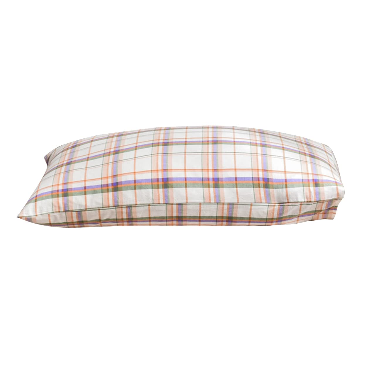 Amazon|枕カバー 75×50cm(70x50cmも可) 綿 チェック柄 ピローケース Amazon|枕カバー 75×50cm(70x50cmも可) 綿 チェック柄 ピローケース