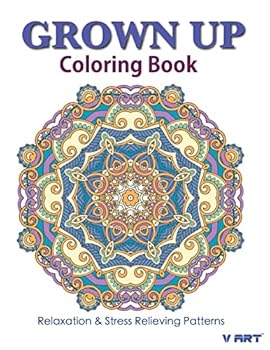 Paperback Grown Up Coloring Book 19: Coloring Books for Grownups: Stress Relieving Patterns Book