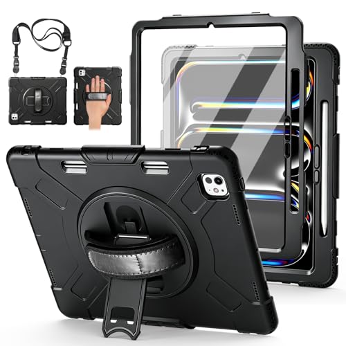 Image of Miesherk STOCK Case for iPad Pro 13 Inch M5 2025 /M4 2024 Black