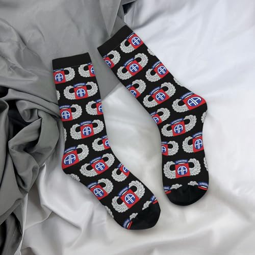 82nd Airborne Division Socks For Men Women Casual Crew Socks Athletic Running Socks Wicking Socks4