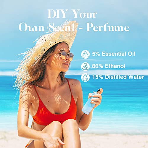 Asakuki Essential Oils, Summer Vibe Fragrance Oil For Diffusers, Humidifiers With Neroli, Pomelo, Lime, Beach, Bamboo, Peppermint Aromatherapy Oils, Clean & Fresh Scented Blend Oil, 6 X 10Ml #TOP4
