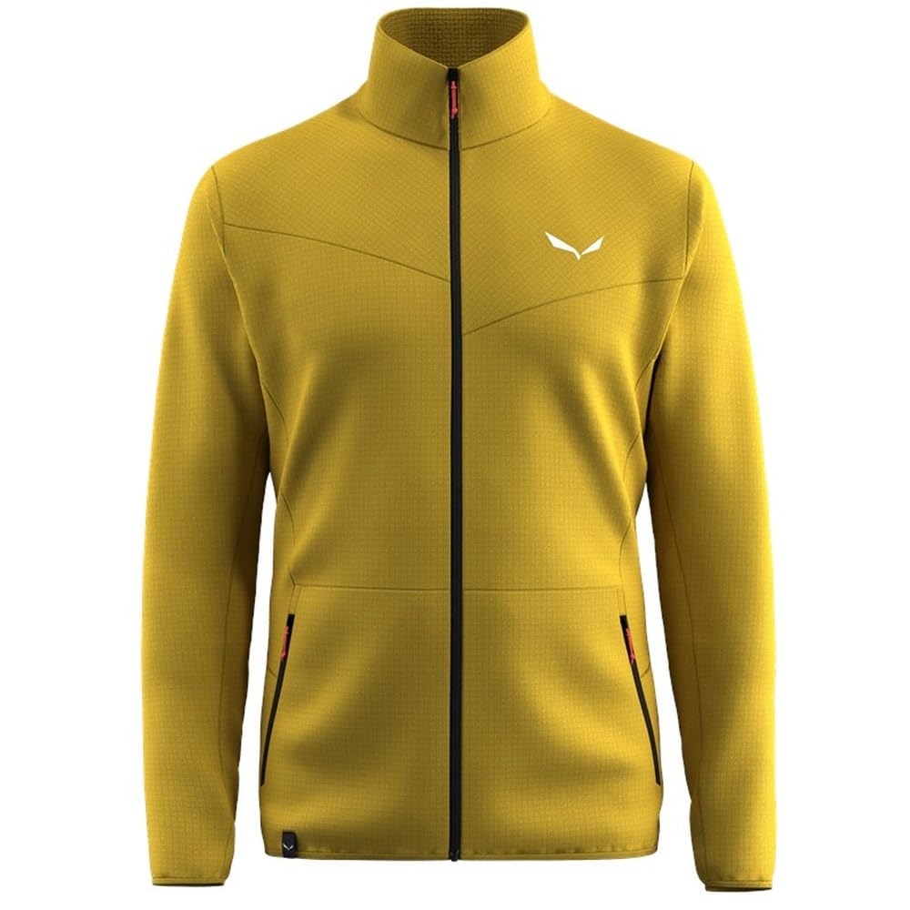 Salewa Men's Jaune Hiking Jacket With Zip Puez Cammino