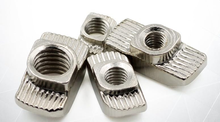 20pcs/lot 20/30/40/45 model M3/M4/M5/M6 hammer T nut aluminium connector T sliding nut accessories for aluminium profile381 - (Size: 30 model M4, Color: silver)