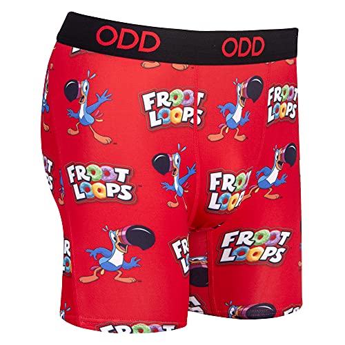 Odd Sox, Men's Funny Boxer Briefs, Kellogg's Cereal Prints, Assorted Styles3