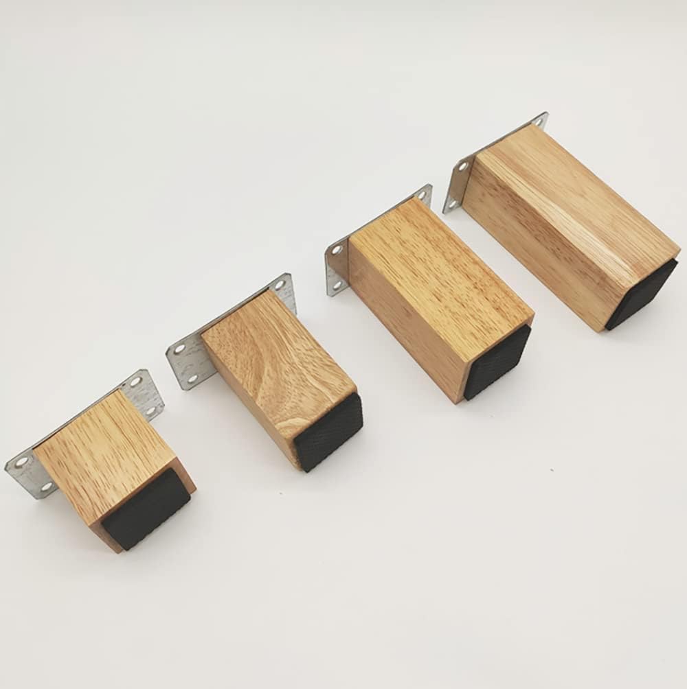 4 gambe da tavolo con piastra di montaggio, viti(12CM)