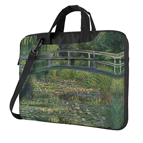 Bolso para portátil unisex negro 13 pulgadas miniatura 1