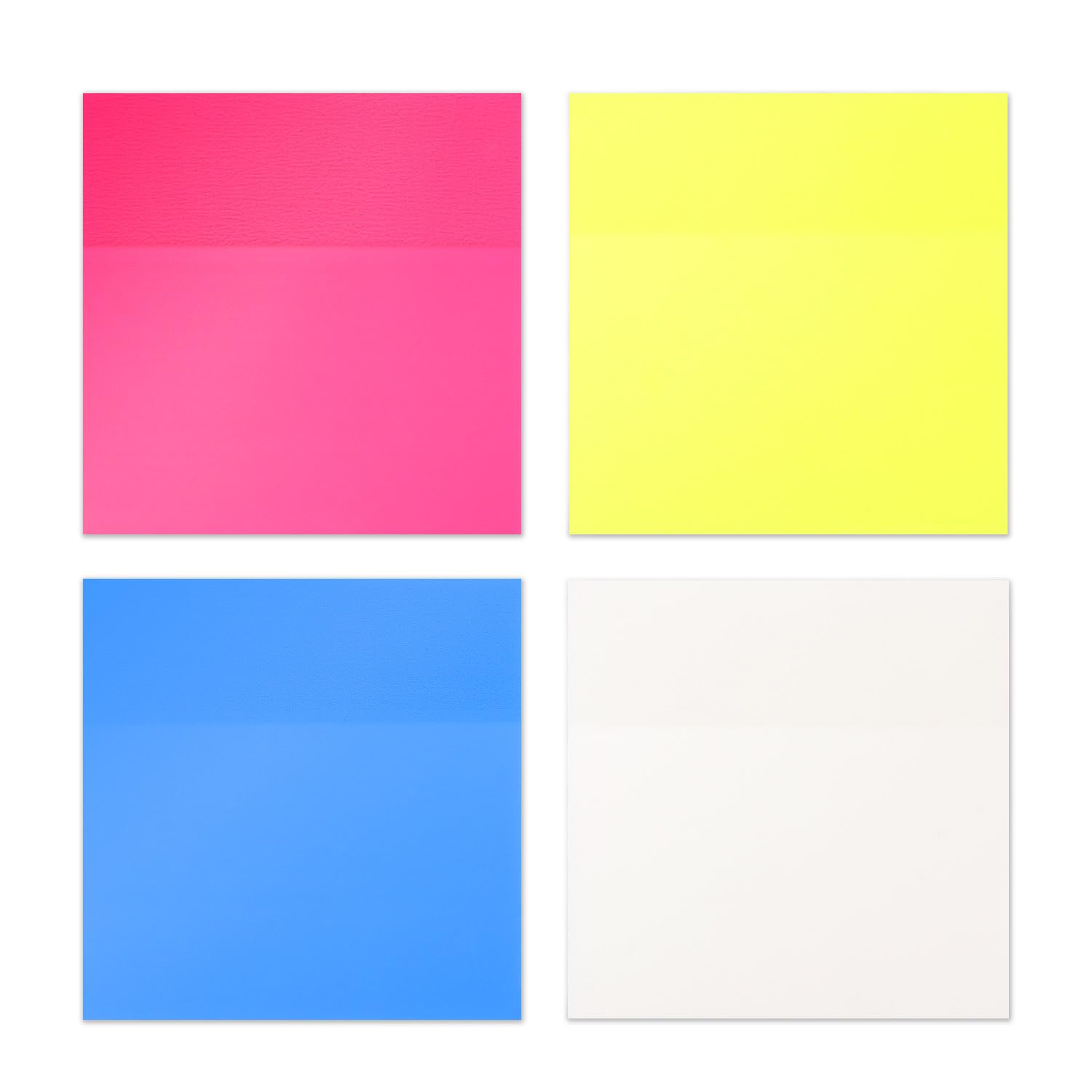 200 Sheets Transparent Sticky Notes Clear Sticky Notes See Through Sticky Notes 3x3 Inch Clear Note Pads Waterproof Translucent Post It Notes for
