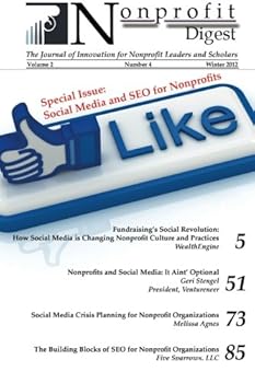 Paperback Nonprofit Digest Volume 2 Number 4 Book