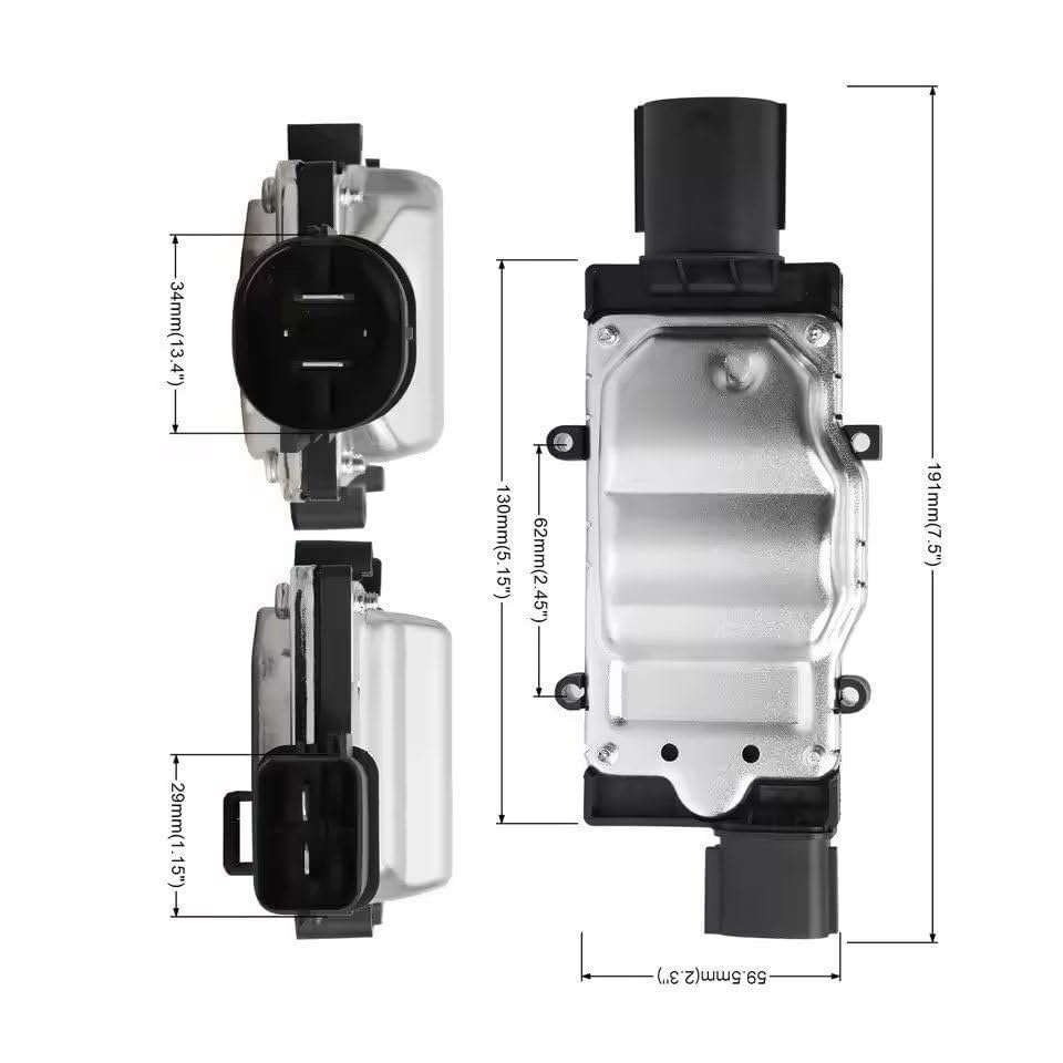Engine Cooling Electric Fan Control Module 1137328567 Compatible with 3 5 13-18 Focus Escape Transit Connect V40 10-19 1137328464 1137328648