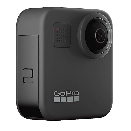 GoPro MAX — Waterproof 360 + Traditional Camera with Touch Screen Spherical 5.6K30 HD Video 16.6MP 360 Photos 1080p Live Streaming Stabilization