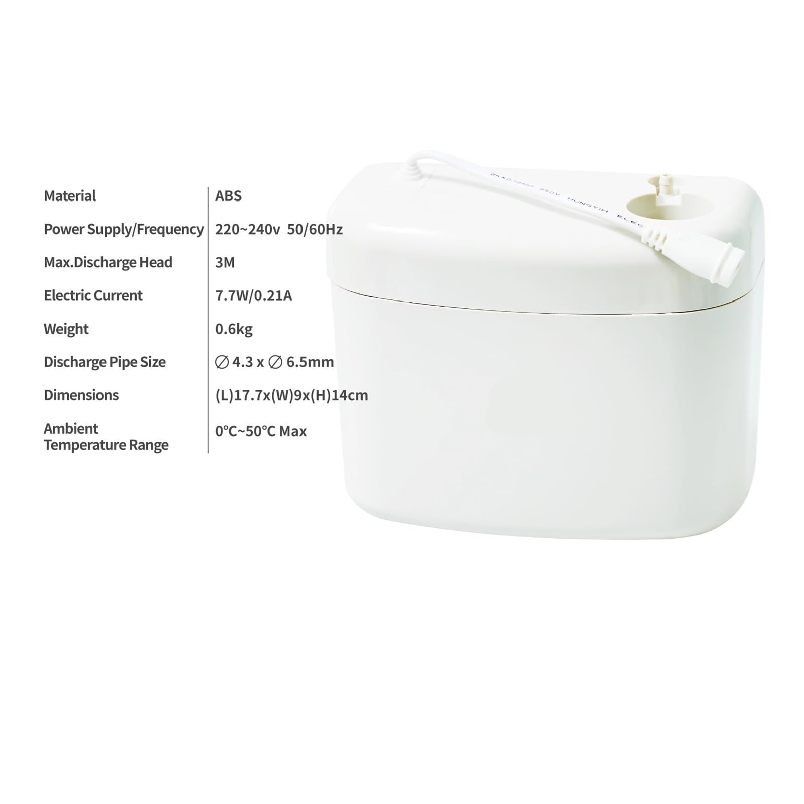 Bomba Bomba Automática De Eliminación De Condensado Con Interruptor De Seguridad For Drenaje De Aire Acondicionado Y Minibomba De Agua De Bajo Consumo(1pcs a)