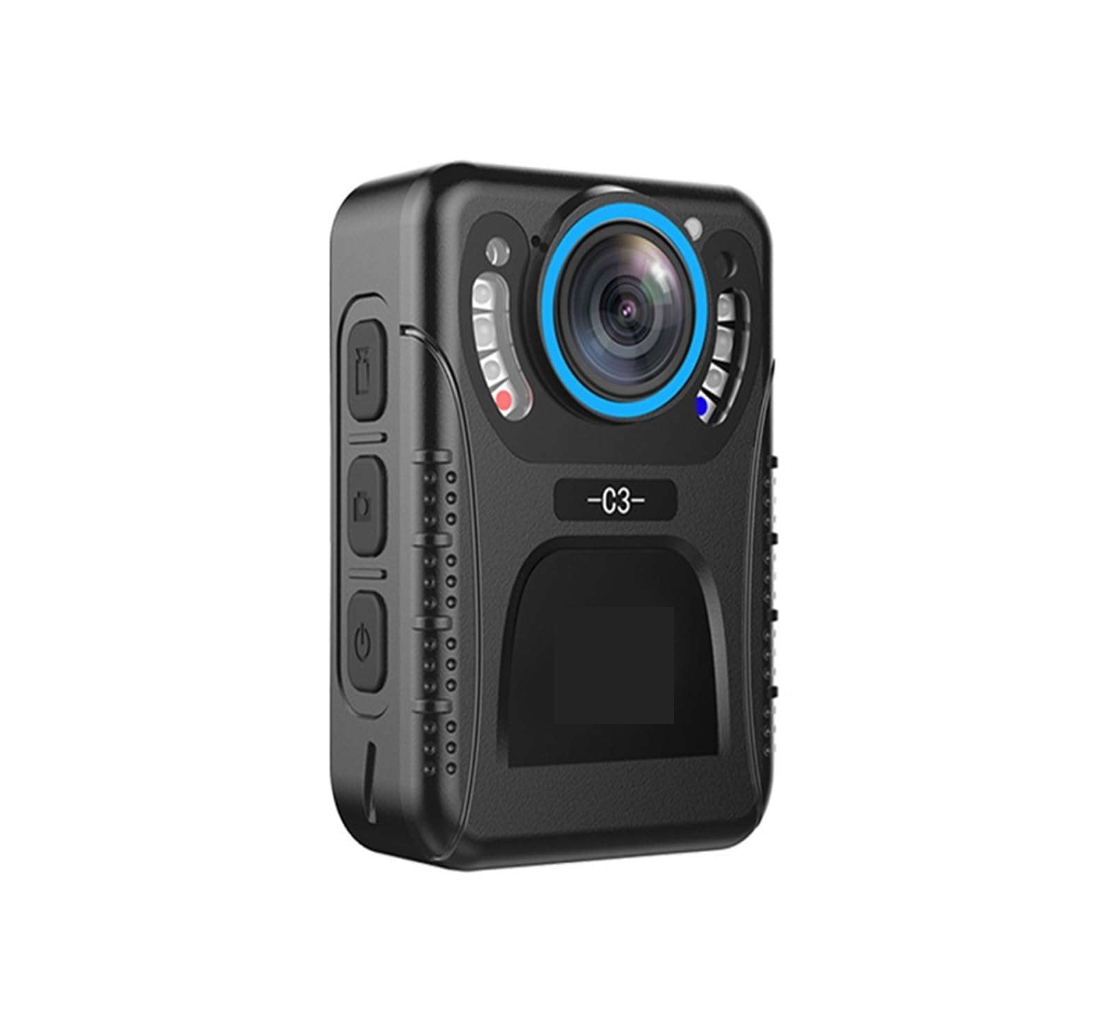 Mini videocámara portátil C3 de 128GB, cámara de cuerpo gran angular para seguridad vial 8