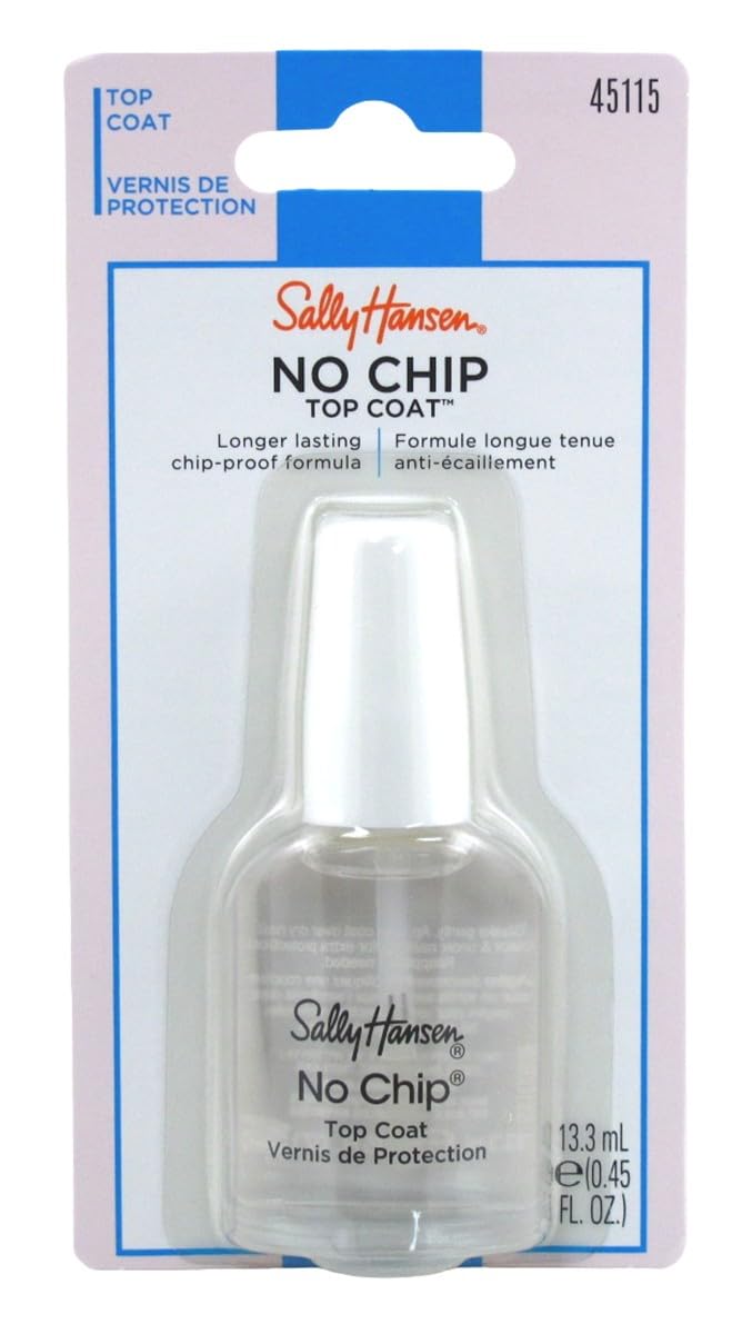 No Chip Top Coat 0.45 Ounce (13.3ml) (3 Pack)