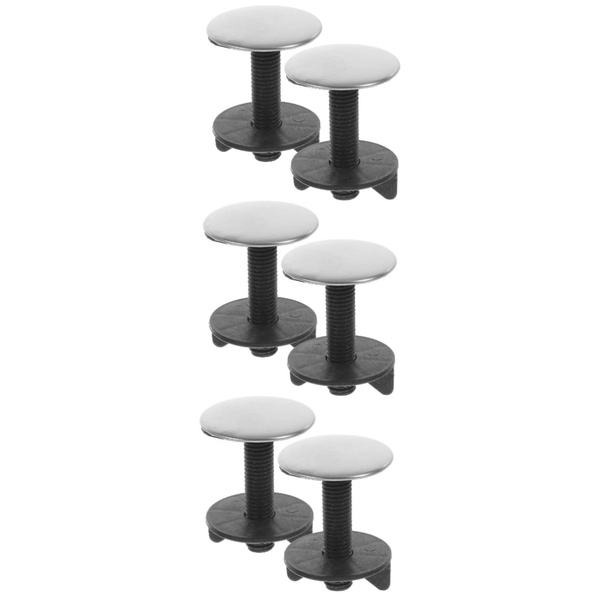 Couvre-trou de robinet métal OSALADI pour évier de cuisine et lavabo, lot de 6 bouchons