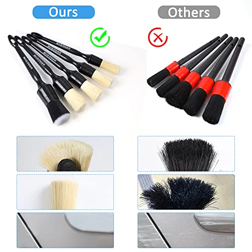 Mveqrrn MVEQRRN-1 Boars Hair Ultra Soft Detailing Brushes Set thumb #5