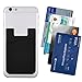 Diamond Shield rrx-32 Stick-On Wallet, ID/Credit Card Holder for Phones, Retail Package, Strong 3M Adhesive, Fits Most Phones (Including iPhone SE/6s/6/5, Samsung Galaxy S6/S5) - Non-Slip Silicone