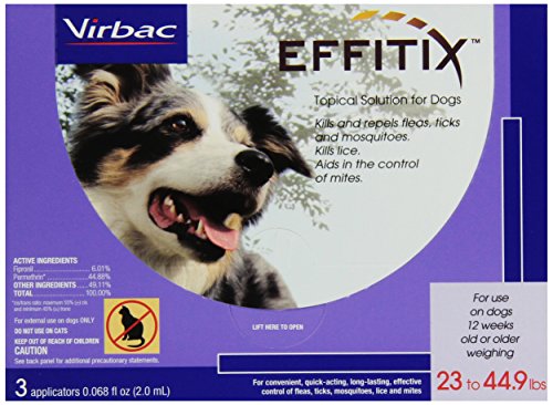 Virbac Effitix Flea/Tick Topical Solution for Medium Dogs (B0043WI1SY) Amazon Price History, Amazon Price Tracker