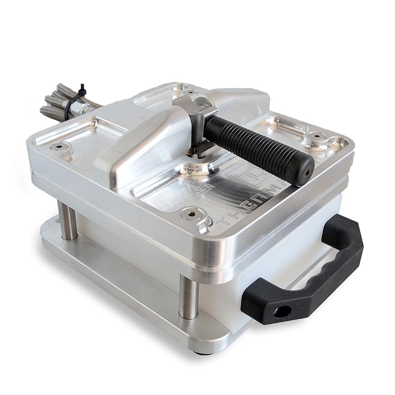 Generic Dry Ice Machine w/ 4ft (1.2m) Nickel-Plated Copper Connecting Tube with Standard CGA 320 Thread Coupling