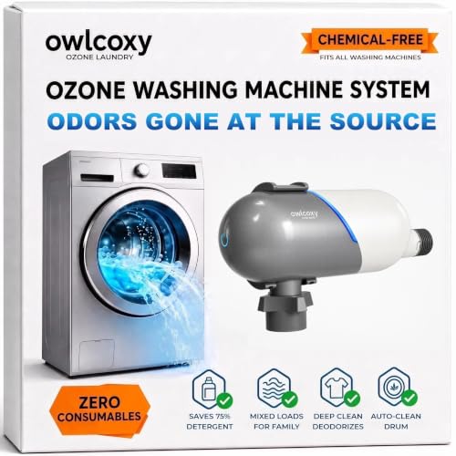 How to Build - O3 Ozone Laundry System Detergent Saver Cleans Washer Drum Removes Odors