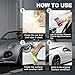 12 Pack Nano Sparkle Cloth Car Scratch Remover, 2025 Upgrade Nanosparkle Cloth for Car Scratches Nano Magic Cloth for Easy Scratch & Water Spot Removal, Surface Polishing for All Vehicle Colors