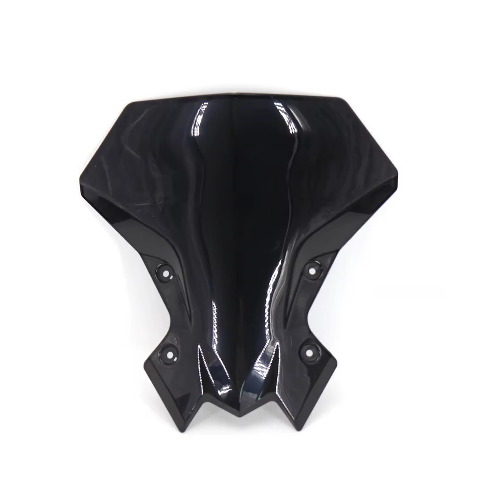 Parabrezza moto Parabrezza Per Visiera Per Moto | Per Kawasaki Z900 Z900 Z650 2020 2021 2023 2024(Nero)