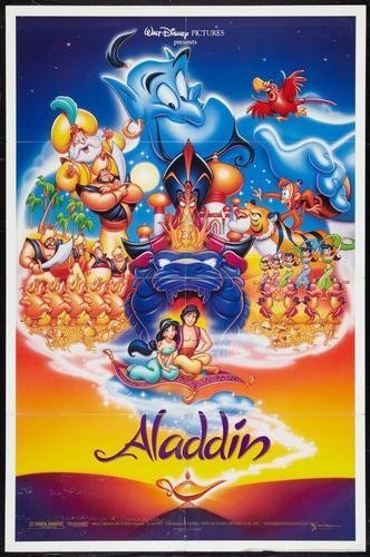 61 cm x 91 cm Póster de Aladdin 24inx36in