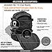 WolfWarriorX Military Tactical Assault Backpack for Men Expandable Travel Backpack Waterproof Outdoor 3-Day Bag,Large,Molle System for School,Hiking,Camping,Trekking,Outdoor Sports,Work