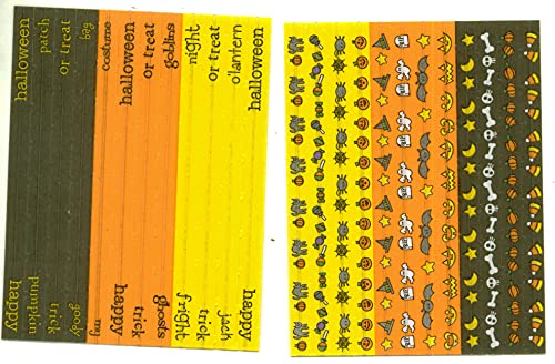 Halloween Themed Twist Ties Embellishments - Set of 24