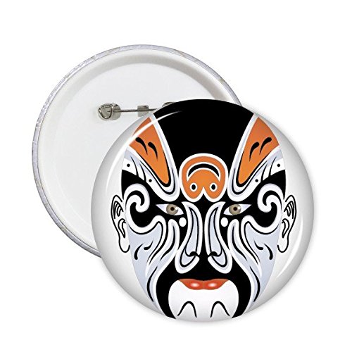 Broches Opéra de Pékin avec illustration Changbanpo haut de gamme pour décoration vêtement