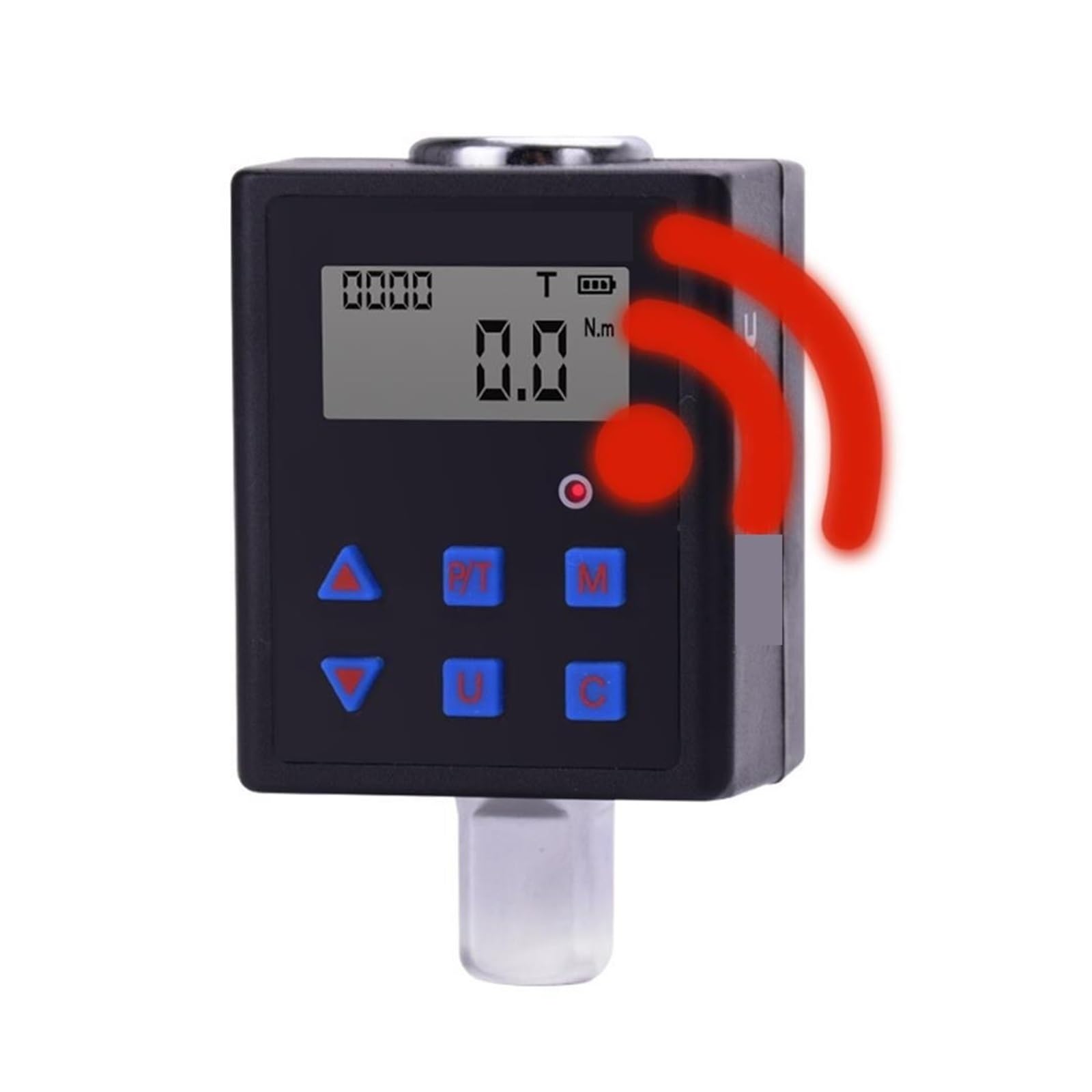 Drehmomentschlüssel Digital, Digitaler Drehmomentmesser 0,3–340 Nm, einstellbarer Drehmomentmesser-Adapter, professioneller elektronischer Drehmomentschlüssel, Inspektions- und Reparaturwerkzeuge,Ele