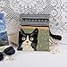XiaoGalaee Tuxedo Cat Crossbody Bag Adjustable Shoulder Strap Messenger Bag for Cat Lover Adults Birthday Gift for Sister Friend Women Holiday Present