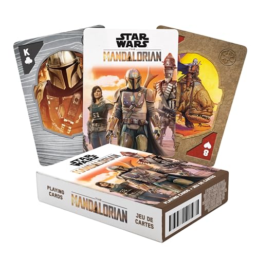 Baraja de Cartas Star Wars The Mandalorian Tamaño Poker
