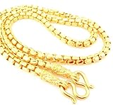 Chain 22K 23K 24K THAI BAHT GOLD GP NECKLACE 24
