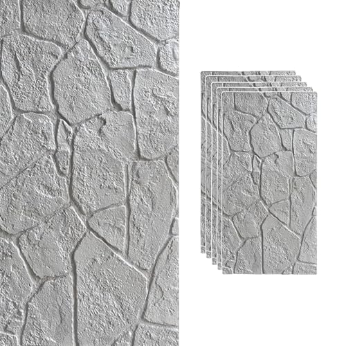 Panneaux muraux 3D extérieurs imperméables blanc Vibeo pour rénover un salon moderne