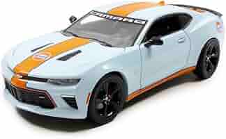 グリーンライト 2017CHEVROLETCAMARO SS GULF OIL 1:24 GreenLight *HOBBY EXCLUSIVE* GULF OIL 2017 Chevrolet