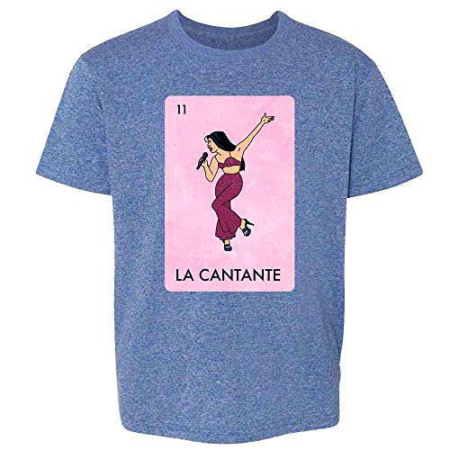 Pop Threads La Cantante Singer Mexican Lottery Funny Parody Tejano Music Youth Kids Girl Boy T-Shirt