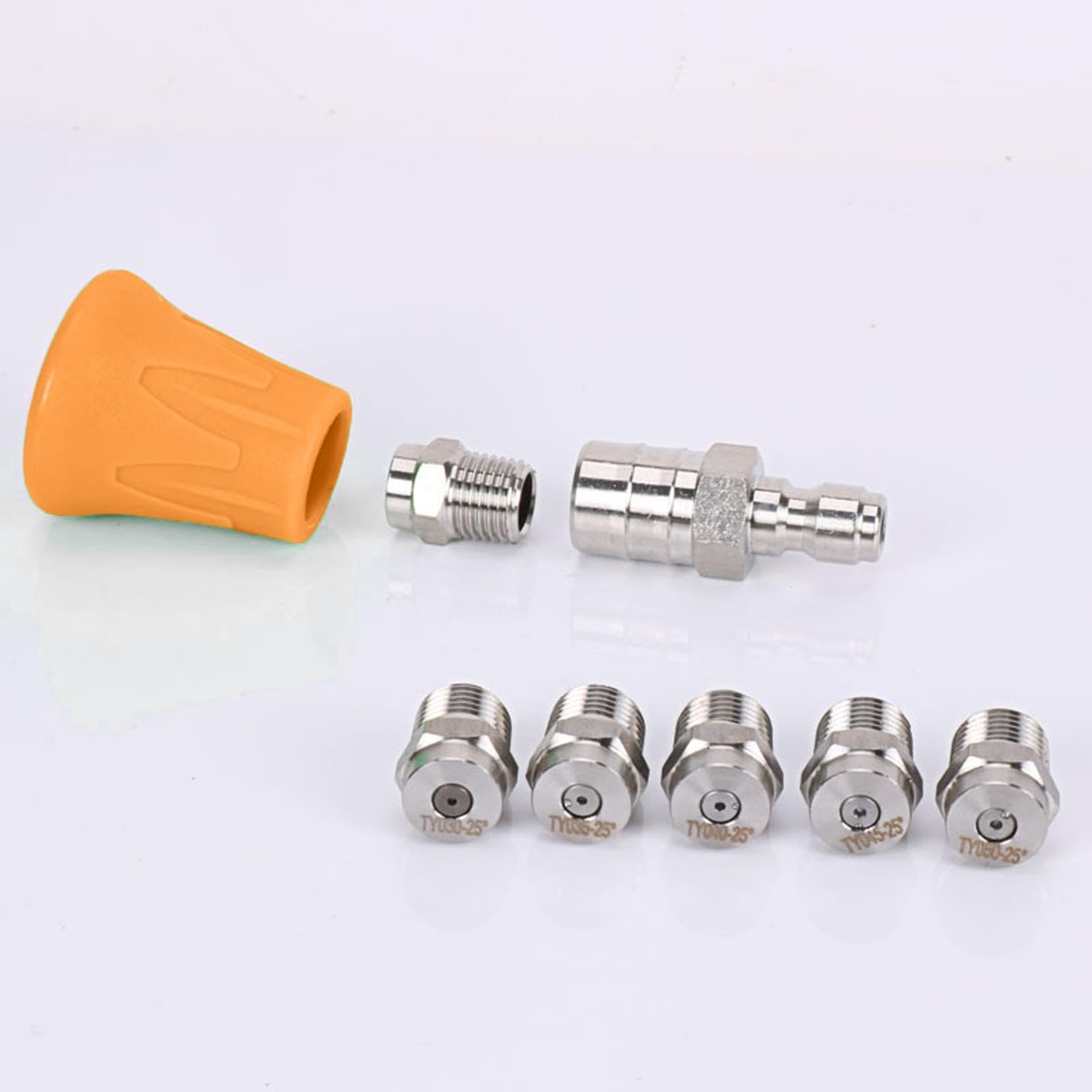 Pressure Washer Nozzle Durable for Watering Flowers Washing Cars Landscaping 1.07mm Yellow | Home & Garden | Yard, Garden & Outdoor Living | Outdoor Power Equipment | Pressure Washers-image-38