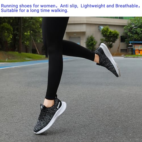 Image of Beita Women's Width Toe Box Walking Shoes｜Wedge Running Athletic Tennis Shoes with Rubber Outsole｜Fashion Platform Sneakers Non-Slip Thick Anti Slip Breathable Cushion Leisure Work