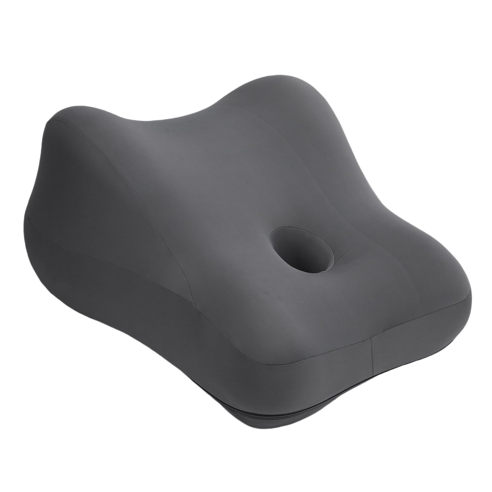 Cojín para Glúteos con Memoria de Algodón, Diseño Ondulado, Almohada Multifuncional para Glúteos para Dormir, Descansar, Elevar Las Piernas, Almohada Ergonómica para Aliviar la Postura con