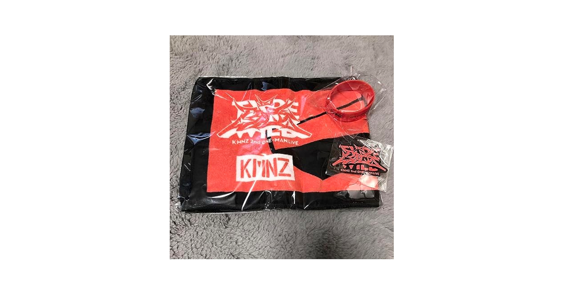 Amazon.co.jp: KMNZ タオル & ラバーバンド & ステッカー