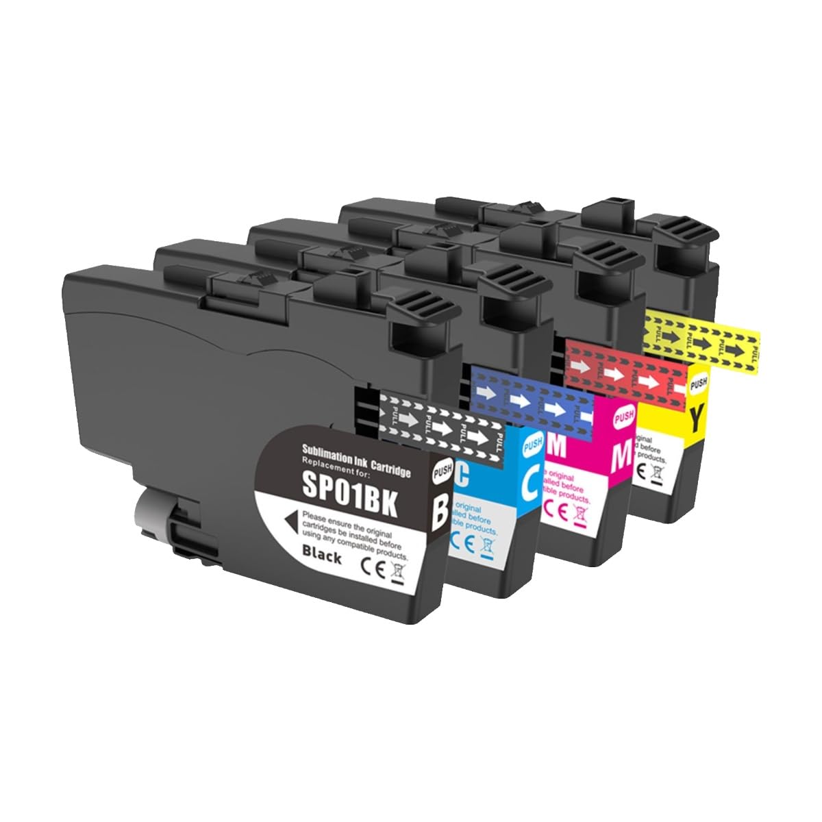 Cartouche sublimation SP01 noire pour résoudre les défauts d'impression - 2