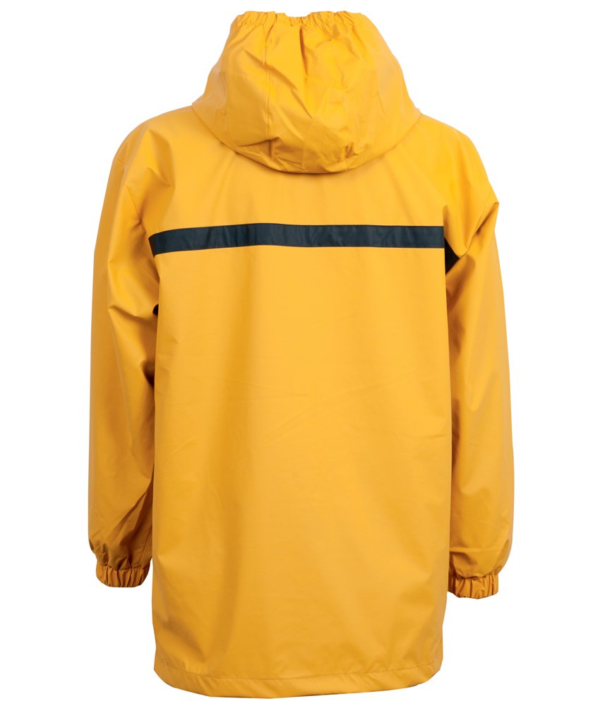Charles River Apparel Youth New Englander Rain Jacket, Large, Yellow/Navy