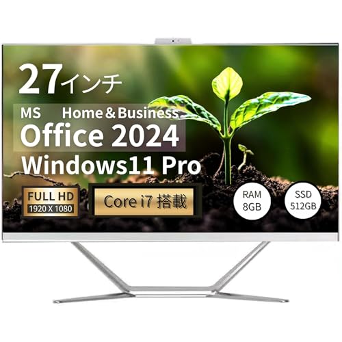 �yMS Office H&B 2024�z�y����23.8�^�t��HD�z�y�����\i7���ځzwajun��̌^ PC/Pro-X9/Win11 Pro/i7-3520M/Wi-Fi/Bluetooth/�J�����t/8GB/SSD512GB