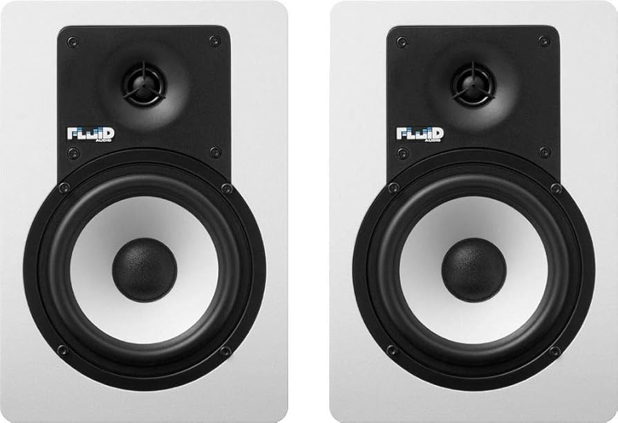 【184】Fluid Audio F5 スタジオモニタースピーカー【美品】 楽器用として最適な、バイアンプ設計のモニタースピーカー Fluid Audio