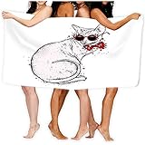 Hergestellt aus 100% Polyester-Mikrofaser für Weichheit, hohe Saugfähigkeit und Haltbarkeit.