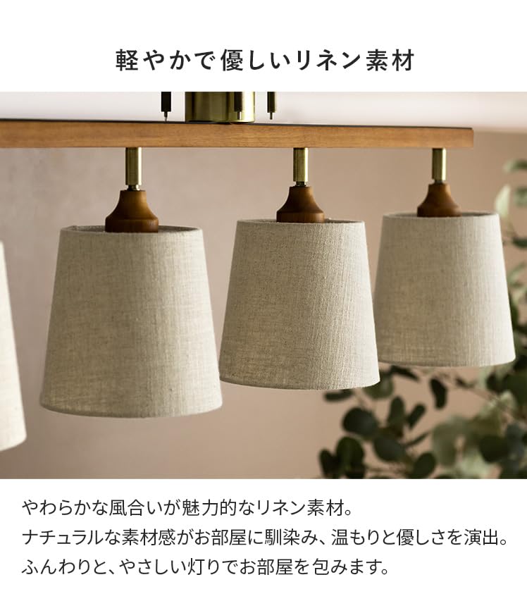 Amazon.co.jp : エア・リゾーム led対応 天井照明 リモコン付き 4灯